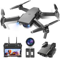 🚁 high-definition drone with camera: wide-angle fpv live video, optical flow, gravity sensor – perfect for adults & kids – altitude hold & double battery logo