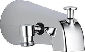 img 3 attached to 🚿 Enhanced Chrome DELTA U1072-PK 0.5" Diverter Tub Spout