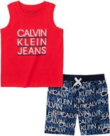 🩳 calvin klein pieces boys' muscle shorts clothing logo