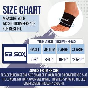 img 1 attached to 🦶 SB SOX Plantar Fasciitis Arch Support Sleeves - Ultimate Relief for Men & Women