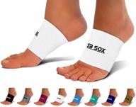 🦶 sb sox plantar fasciitis arch support sleeves - ultimate relief for men & women логотип