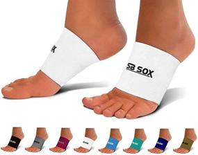 img 4 attached to 🦶 SB SOX Plantar Fasciitis Arch Support Sleeves - Ultimate Relief for Men & Women