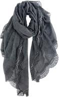 gerinly cotton scarfs turbans fashion women's accessories for scarves & wraps logo