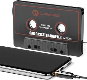 img 4 attached to 🚗 Адаптер для кассет Carwires MJ200C Premium: Улучшите звук в вашем автомобиле с помощью аудио-кабеля длиной 1 м / 3,28 фута