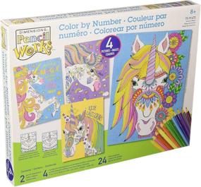 img 4 attached to Dimensions Rainbow Unicorn Numbers Designs