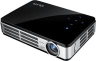 улучшенный карманный проектор vivitek qumi q2 с разрешением wxga, яркостью 300 люмен и поддержкой hdmi 3d (черный). логотип