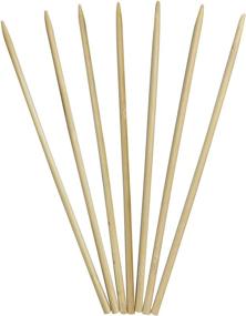 img 4 attached to 🌽 1000 Count KingSeal Bamboo Wood Corn Dog Skewers, Sticks, 8.75 Inches, 5mm Diameter - Renewable