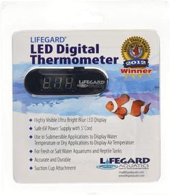 img 1 attached to Lifegard Aquatics LED Digital Thermometer: Precise Temperature Monitoring for Aquariums