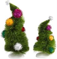 set of 2 department 56 grinch villages wonky trees - enhance your seo! logo