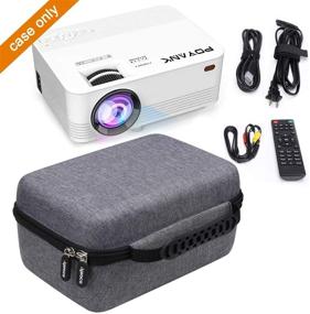 img 1 attached to Aproca Hard Travel Storage Case for POYANK 5500Lumens Mini Projector P18: Secure and Portable Protection for your 2020 Upgrade WiFi Projector