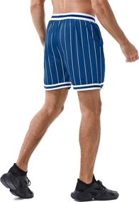 img 2 attached to 🏀 Highly-comfortable HEALONG Men's Athletic Shorts: Versatile Basketball Mesh Shorts with Pockets