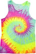 👕 men's clothing: lagoon colortone tie dye tank logo