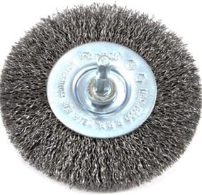 img 4 attached to 🔧 Forney 72739 Crimped 4 Inch Wire Brush 0.12 Inch