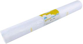 img 4 attached to 🎨 18 Inch x 75 Feet Essential Easel Paper Roll - Perfect for Kids Crafts, Fadeless Bulletin Board and Gift Wrapping Paper - 1 Roll (18"x75')