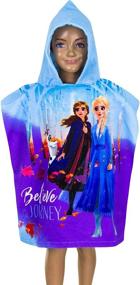 img 2 attached to Disney Frozen Princess Hooded Poncho
