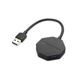 img 4 attached to 🔌 Cable Matters Ultra Mini 4 Port USB Hub: Boost Your Connectivity with USB 3.0 Speed