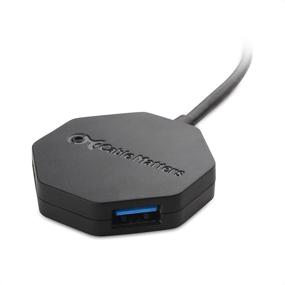 img 2 attached to 🔌 Cable Matters Ultra Mini 4 Port USB Hub: Boost Your Connectivity with USB 3.0 Speed