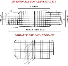 img 3 attached to Barriers Adjustable Organizer Dividers Vehicles