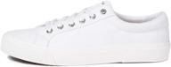 👟 white bowery canvas men's sneaker - size shoes logo