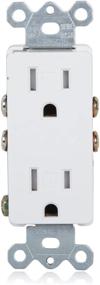 img 2 attached to 🔌 Maxxima Decorative Electrical Resistant Receptacle Upgrade