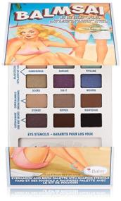 img 4 attached to 💄 theBalm Balmsai Make-Up Palette - 0.7 oz.