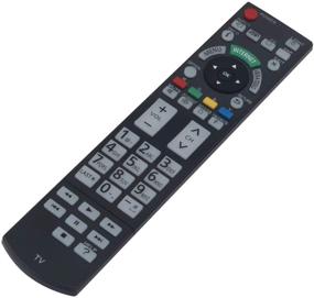 img 2 attached to 📱 Efficient Replacement Remote for Panasonic TVs: N2QAYB000703 fits TC-L42ET5 TC-P55VT50 TC-P50ST50 TC-L55ET5 TC-L55DT50 TC-L47ET5 TC-P55ST50 TC-P60ST50 TC-L47DT50 TC-L4DT50 TC-P65ST50 TC-L47WT50 TC-L4DT50 TCP65VT50