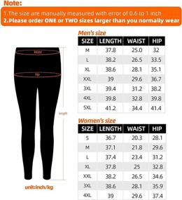 img 3 attached to Electric Thermal Underwear Heating Leggings Women's Clothing