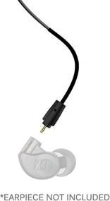 img 2 attached to 🎧 MEE audio MX PRO Series and M6 PRO Stereo Audio Cable (Black) - Enhanced for SEO