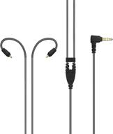 🎧 mee audio mx pro series and m6 pro stereo audio cable (black) - enhanced for seo logo