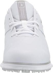 img 3 attached to FootJoy Womens Shoes White Silver Women's Shoes