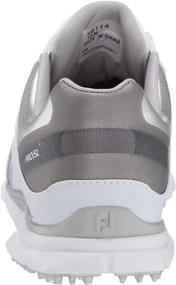 img 2 attached to FootJoy Womens Shoes White Silver Women's Shoes