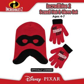 img 2 attached to Disney Little Incredibles Gloves Weather Boys' Accessories