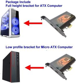 img 1 attached to ⚡ YOTOCAP YT-501 Захват видео-карта PCI-E с входом/выходом HDMI 4K 60 кадров в секунду, запись в Full HD, UVC Plug and Play - идеально подходит для OBS Studio и онлайн-трансляций.