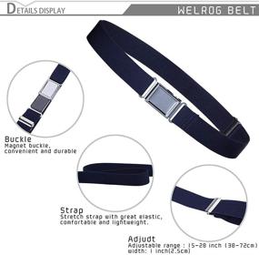 img 3 attached to 👦 Enhance Style and Convenience with Adjustable Magnetic Belt for Boys - Essential Boys' Accessories