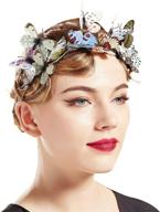 🦋 оплетеною fascinator бандану аксессуаром бабочкой: изысканные женские аксессуары логотип