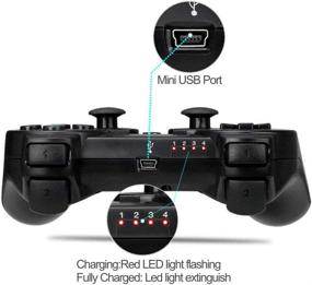 img 1 attached to Controller Wireless Bluetooth Vibration Playstation