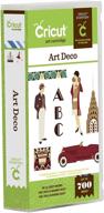 🎨 cricut art deco card making cartridge: unleash your creative flair with stunning designs! logo