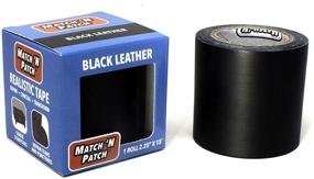 img 3 attached to 🔌Усовершенствованная лента Match 'N Patch для реалистичного ремонта черной кожи