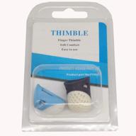 🧵 honeysew soft comfort thimble set - two sizes available for optimal comfort and precision embroidery logo