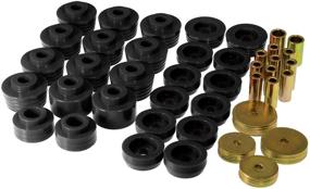 img 1 attached to 🔧 Enhanced Performance Prothane 7-132-BL Black Body Mount Kit