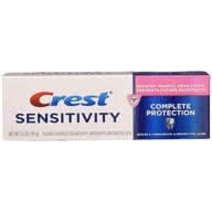 🦷 crest sensitivity complete protection toothpaste, smooth mint, 3.5 oz (pack of 2) logo