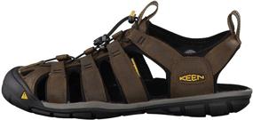 img 3 attached to Magnet KEEN Clearwater Leather Sandal: Top Choice for Men's Footwear