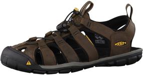 img 4 attached to Magnet KEEN Clearwater Leather Sandal: Top Choice for Men's Footwear