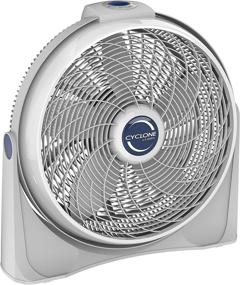 img 4 attached to 🌀 Lasko 3520 Cyclone Air Circulator Floor Fan - Powerful 3-Speed Cooling, 20 Inch, White