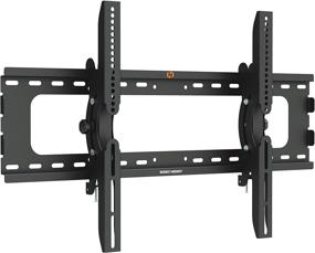 img 4 attached to 📺 Husky Mounts Tilting Bracket Wall Mount: Easy One-Person Installation, Fits 37"-90" Flat Screens, Adjustable Tilt, Inclusive Hardware