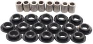 🛠️ high-quality shock absorber bushing pin kit for arctic cat 300 400 454 500 650 4x4 snowmobile - set of 4 front, rear, left, and right upper & lower pins logo