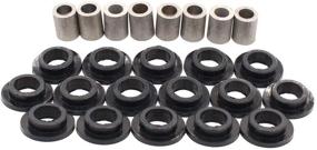 img 4 attached to 🛠️ High-Quality Shock Absorber Bushing Pin Kit for Arctic Cat 300 400 454 500 650 4x4 Snowmobile - Set of 4 Front, Rear, Left, and Right Upper & Lower Pins