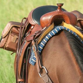 img 1 attached to 👜 Shop the Premium Cashel Quality Deluxe Horse Saddlebag with Padded Brown Pockets