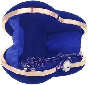 img 1 attached to 💗 Сумочка-клатч в форме сердца: стильная сумка через плечо для вечерних мероприятий.