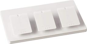 img 1 attached to Lutron Caseta PED3 WH Triple Pedestal Wireless Control System